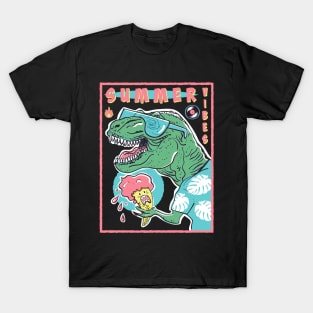 T Rex Summer Vibes T-Shirt